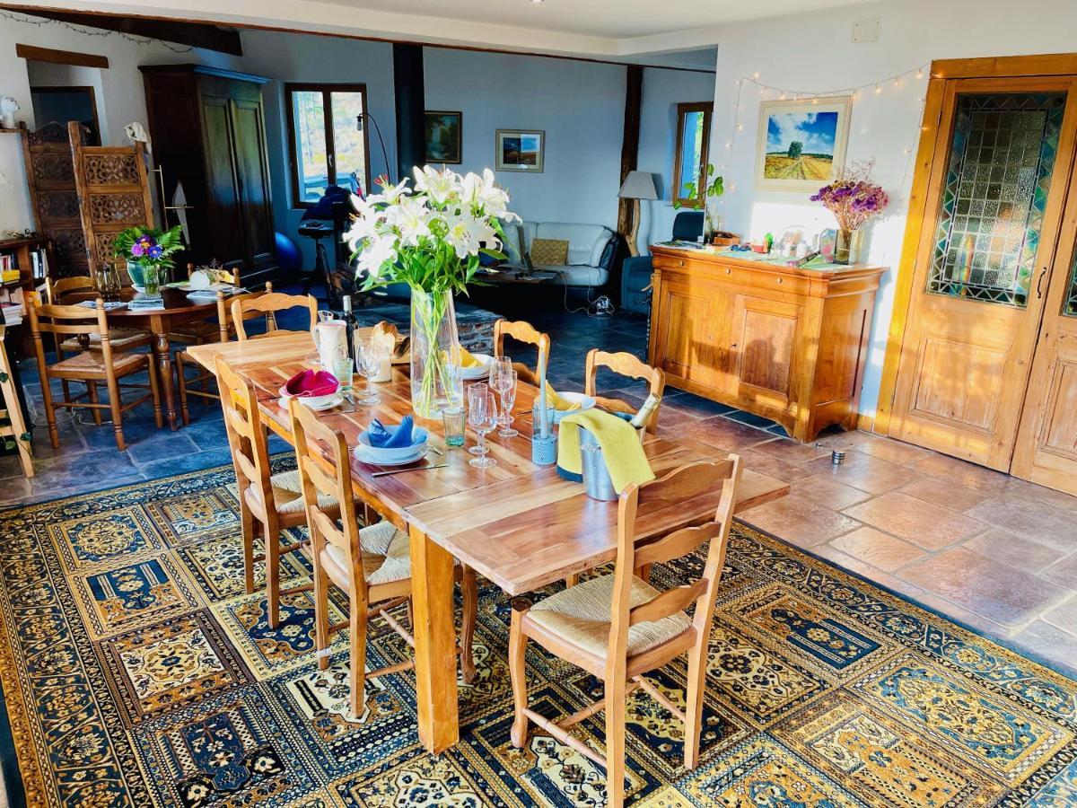 Maison Lgbt Des Monts Bleus Saint-Roman-de-Tousque ภายนอก รูปภาพ